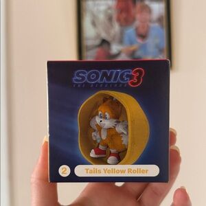 2024 McDonald’s Happy Meal Toy Sonic the Hedgehog Tails Yellow Roller